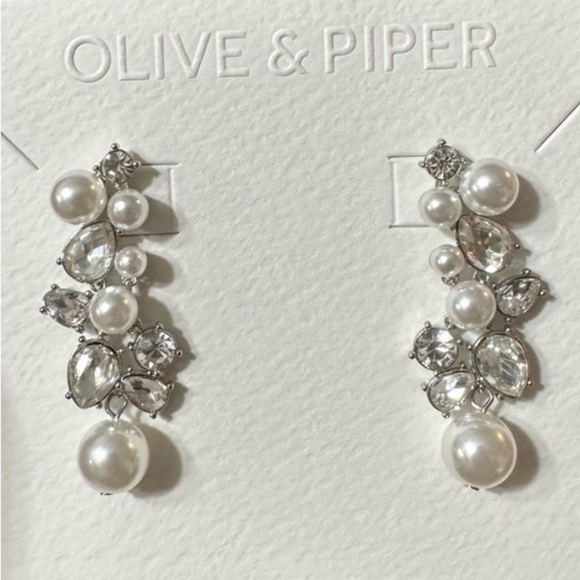 Olive and Piper Serena Drop Earrings and matching bracelet. - Picture 6 of 7